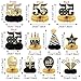 Tevxj 9 Pieces 55th Birthday decorations 55th birthday centerpieces for Tables Decorations Cheers to 55 Years Honeycomb Table Topper Happy 55th Birthday Decorations for Men and Woman Fiftyfive Years Birthday Party - Image 2