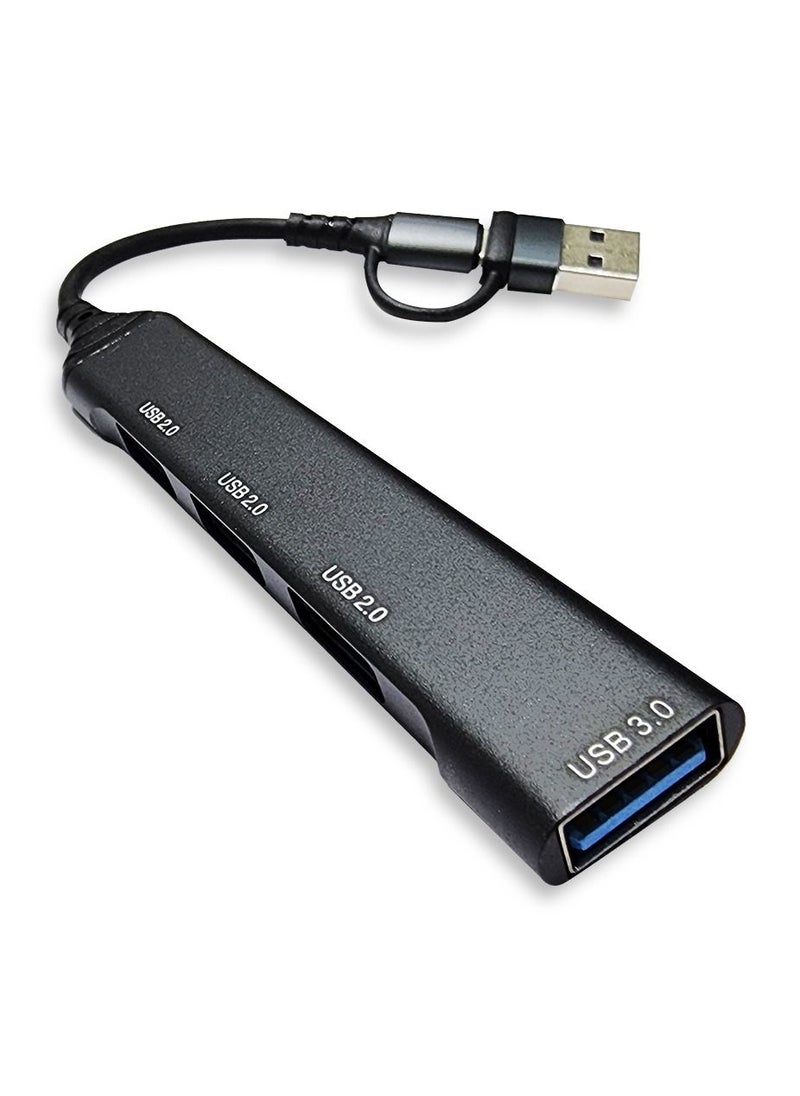 Generic - Hub Multi Sooket Multifunction Extender Model SX-64 Multiple USB interface Specifications Fast Transfer For Laptop / PC - Image 1