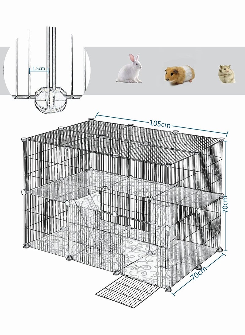 Pet Cage Fence  Suitable for Small Animals  Dogs Ducks  Rabbits Hamsters and Other Small AnimalsIndoor and Outdoor Portable - Image 4