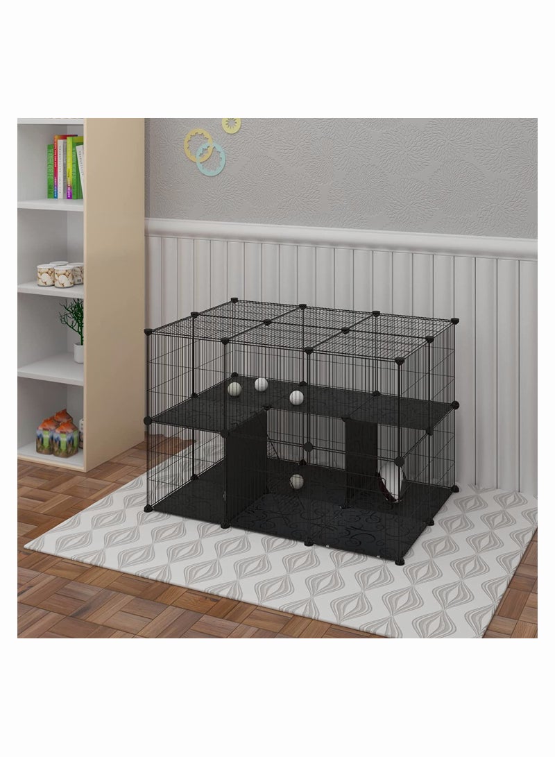 Pet Cage Fence  Suitable for Small Animals  Dogs Ducks  Rabbits Hamsters and Other Small AnimalsIndoor and Outdoor Portable - Image 2