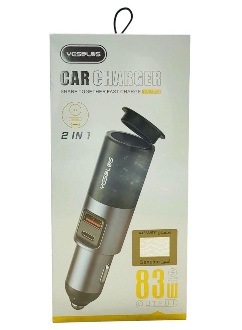 YESPLUS 83W Car Charger – Ultra-Fast Power for Your Journey - Image 2