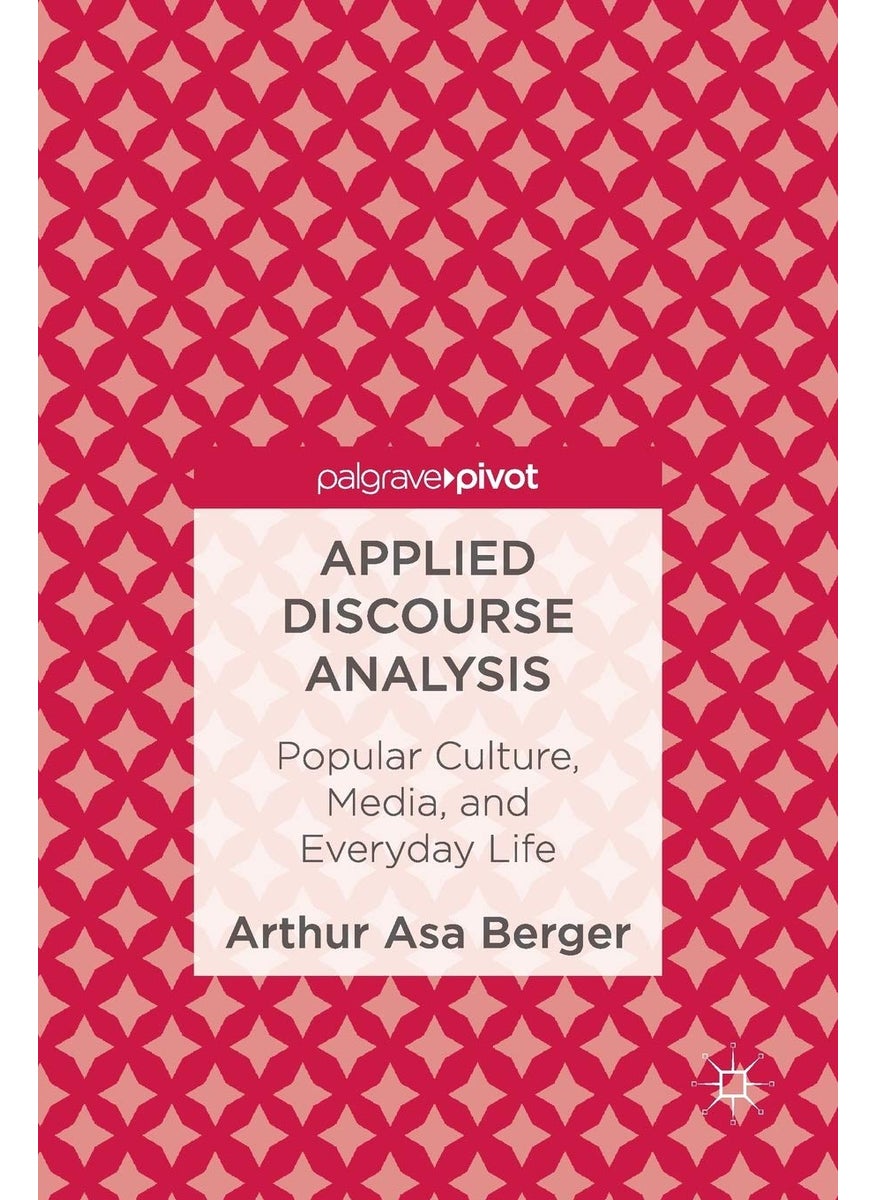 Applied Discourse Analysis: Popular Culture, Media, and Everyday Life 