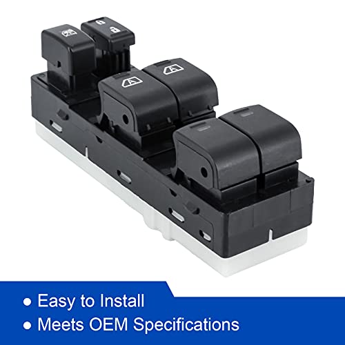 MOJTBE Power Window Master Switch Compatible with 2007 2008 2009 2010 2011 2012 Nissan Altima Replace OE# 25401ZN50C Driver Side - Image 3