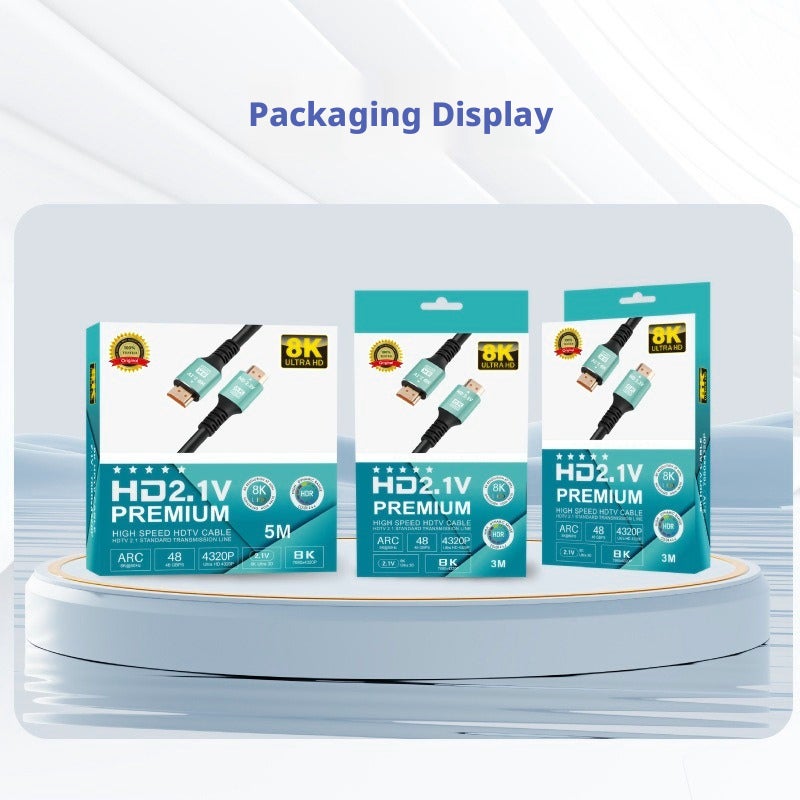 HDMI 2.1 Cable 8K 60Hz for TV, Projector, Laptop, Monitor - Image 3