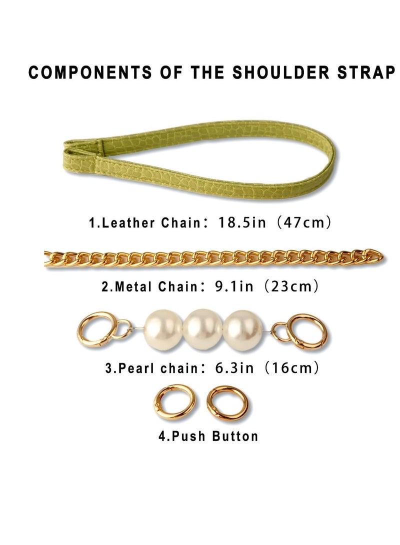 Excefore حقيبة كلاتش توت للنساء، حقيبة كتف كلاسيكية ريترو، حقائب كلاتش نسائية، مثالية للسفر، العمل، والمواعيد - Image 4