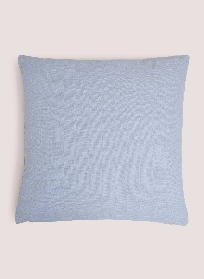 Matalan Blue Ornate Embroidery Cushion
