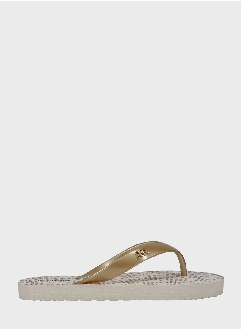 Michael Kors Youth Endine Kendry Flip Flops