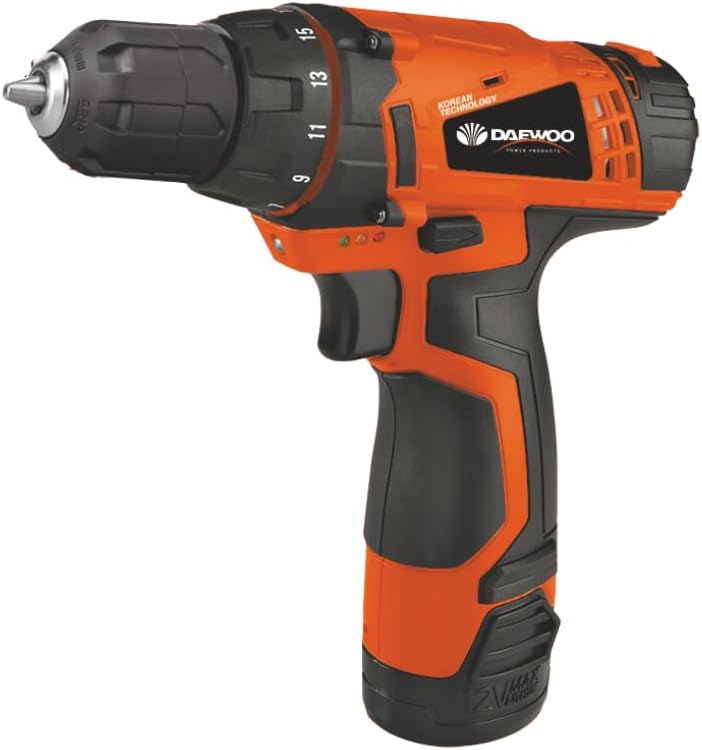 DAEWOO Cordless Drill 12 V With Lithium Battery - Image 1