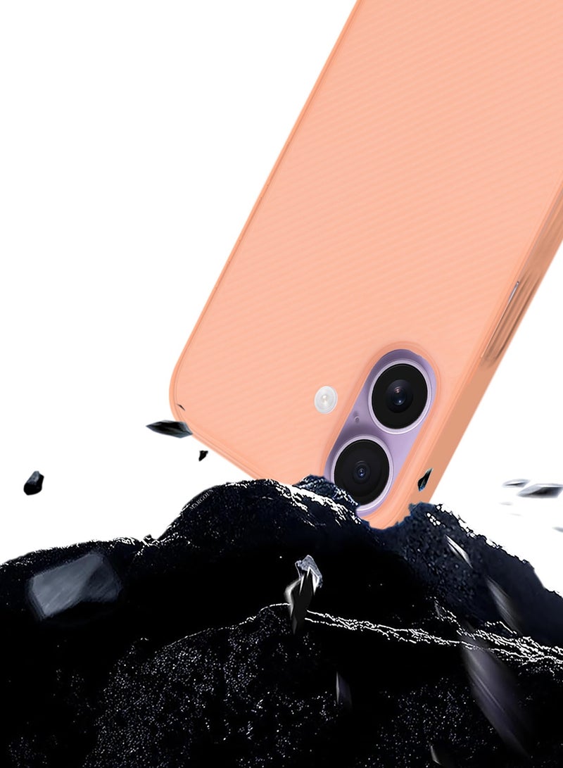 Case Cover for iPhone 17 - Sturdy Durable Ultra-Thin Case - Air Skin Line Design Transparent Back Cover - Drop Protection Cover - CosmicOrange - Image 5
