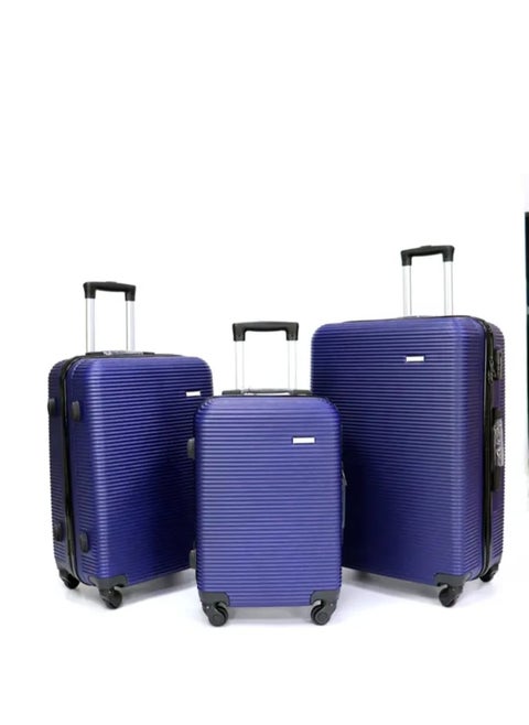 Unbreakable Trolley Luggage with TSA Lock, 4 Silent Spinner Wheels, Expandable Double Zipper -, Acrylonitrile Butadiene Styrene (ABS)