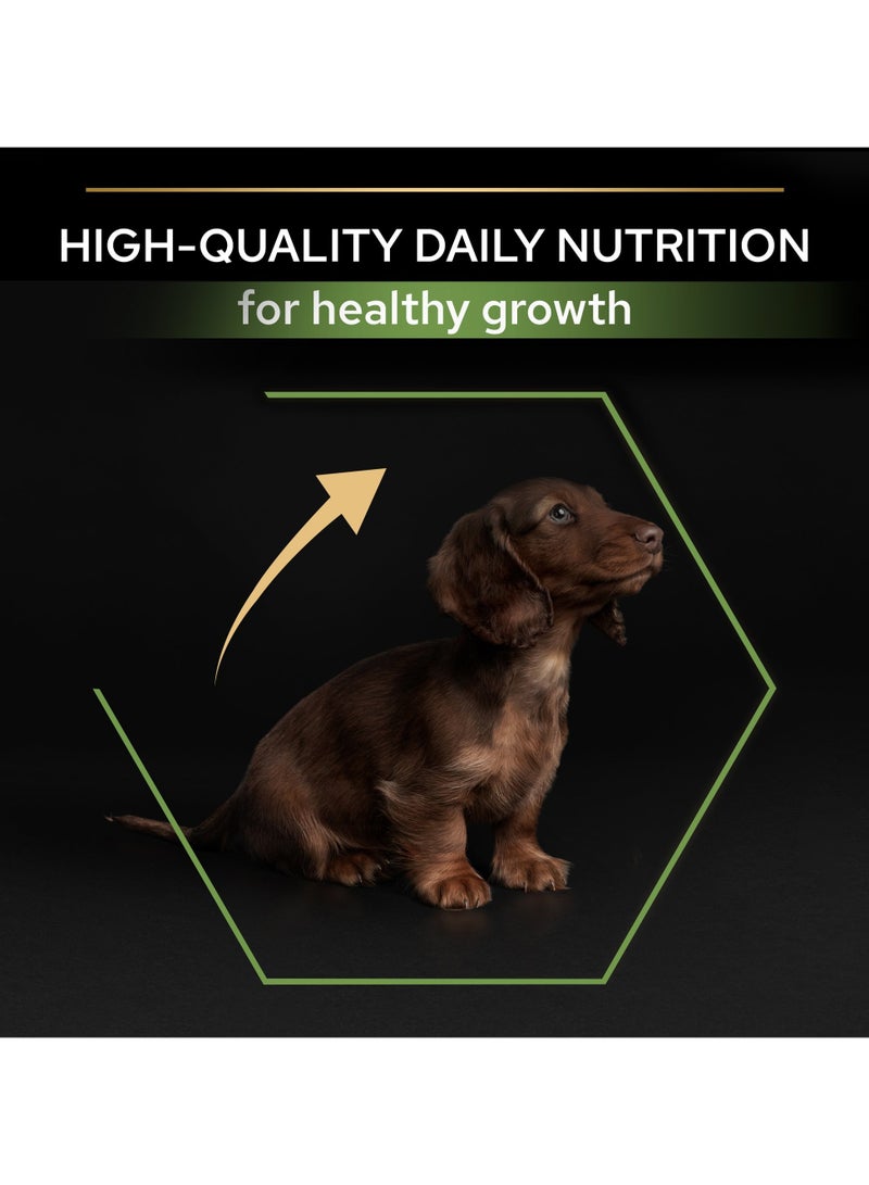 Purina Pro Plan Healthy Start Small And Mini Puppy Dry Dog Food With Chicken 3kg  - Image 3