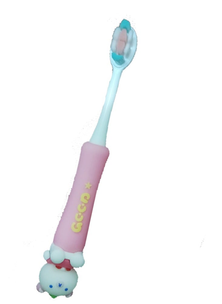 Cartoon Children Soft 3Pcs Toothbrush (2-6 Years Old) pink - pzsku/ZBAF93C692EF15FAB127CZ/45/_/1736008559/d10fc3d1-34a9-4e08-8603-c3571547704c