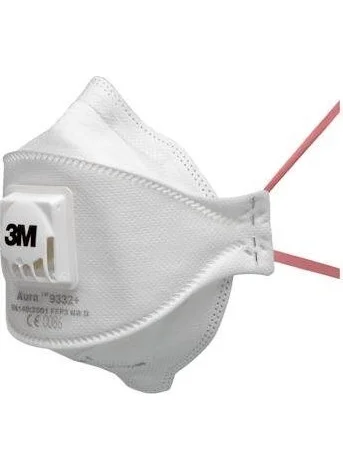 3M 9332+ Aura FFP3 Vented Dust and Fog Mask
