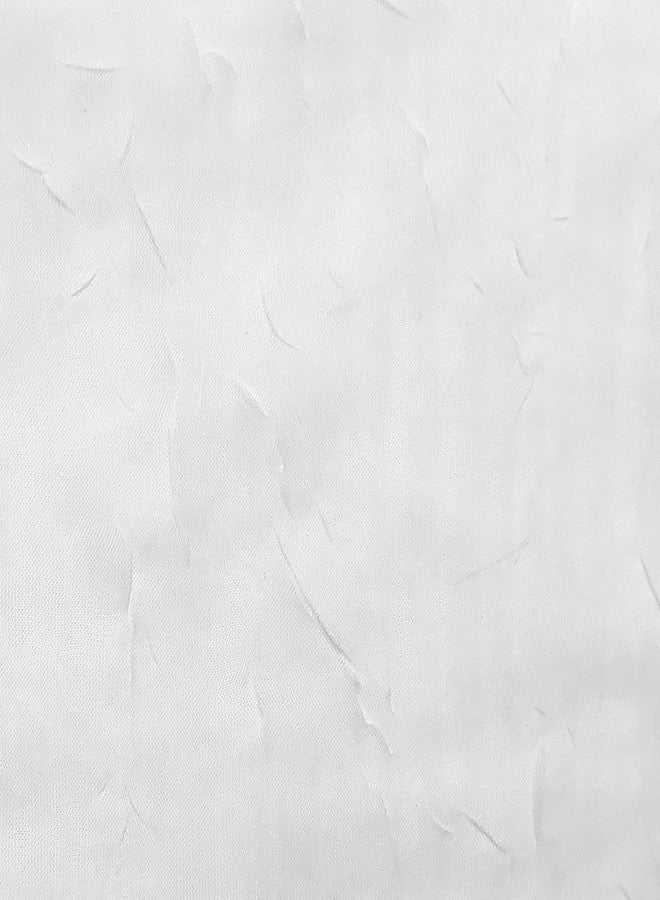 No. 918 Erica Crushed Sheer Voile Grommet Curtain Panel 84.00" x 51.00" - Image 5