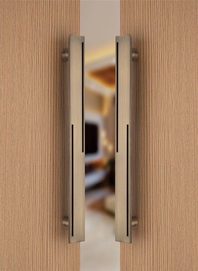 COMPASS 12" Stainless Steel 304 Grade Main Door Handle | Door Handles for Main Door | Pull Handles for All The Doors of House | Office | Hotels, Antique Finish| 102 - Image 2
