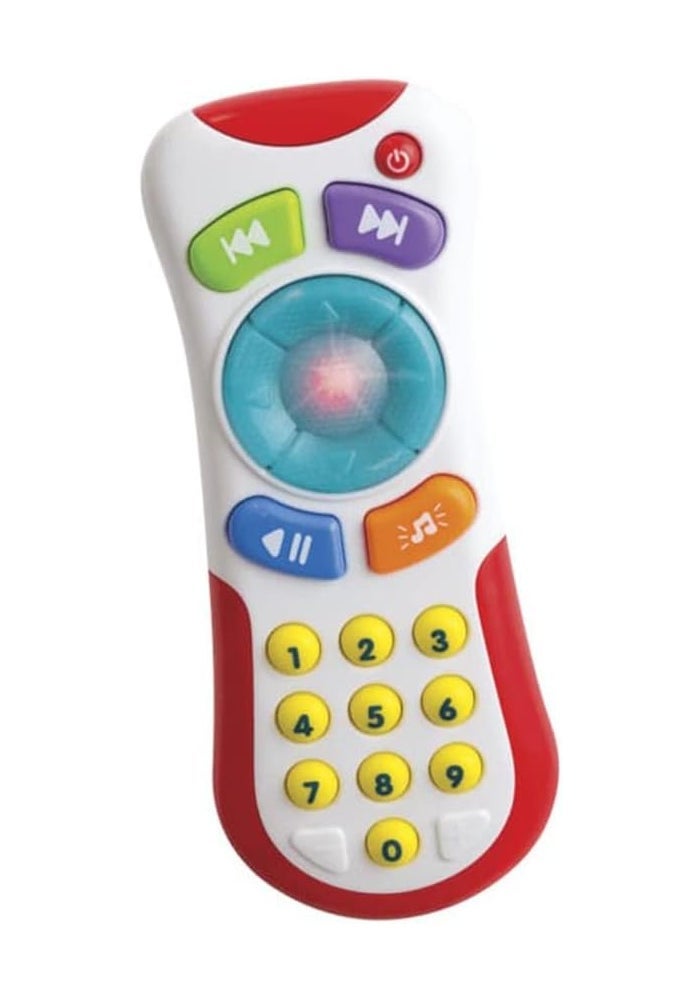 WinFun Light 'N Sounds Remote Control for Babies - White - Image 3