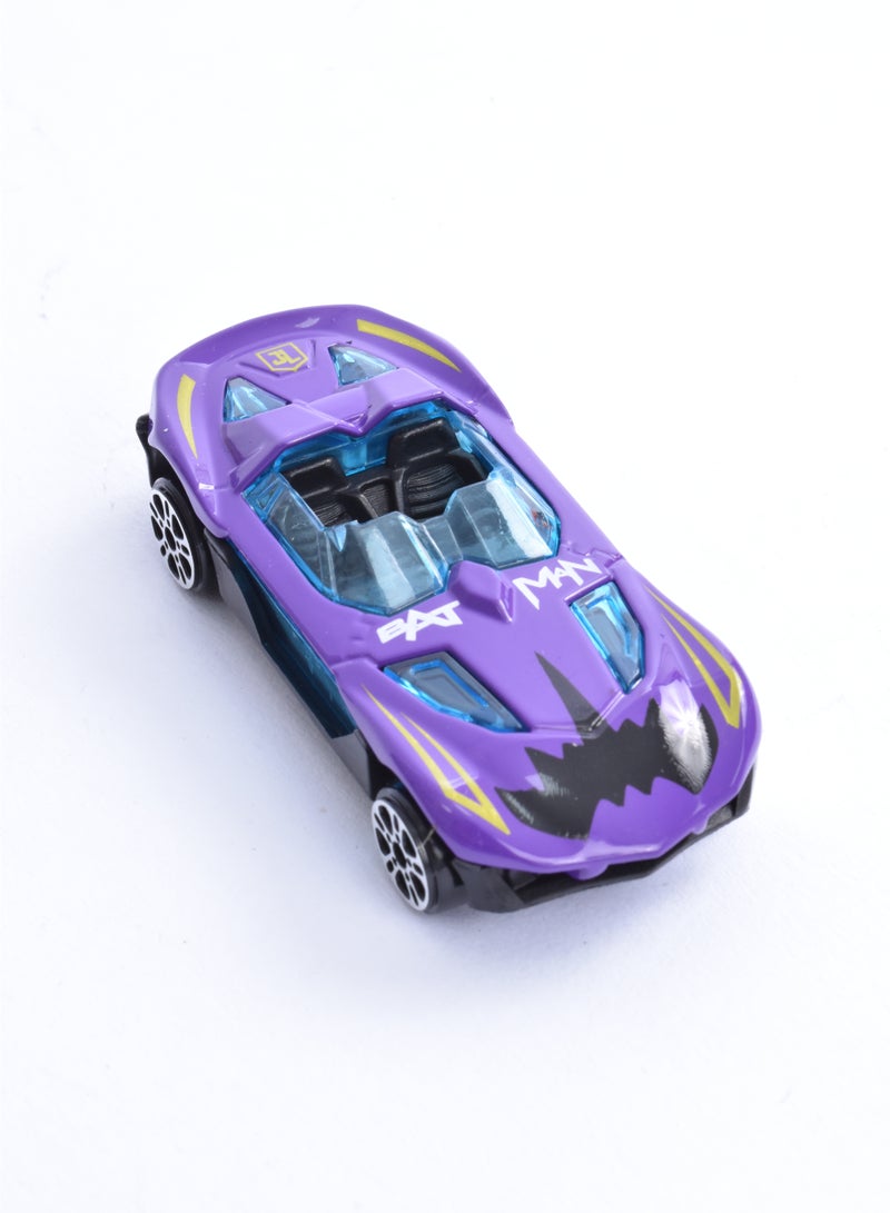 مجموعة سيارات صغيرة لعبة مكونة من 6 قطع متعدد الألوان - Image 5