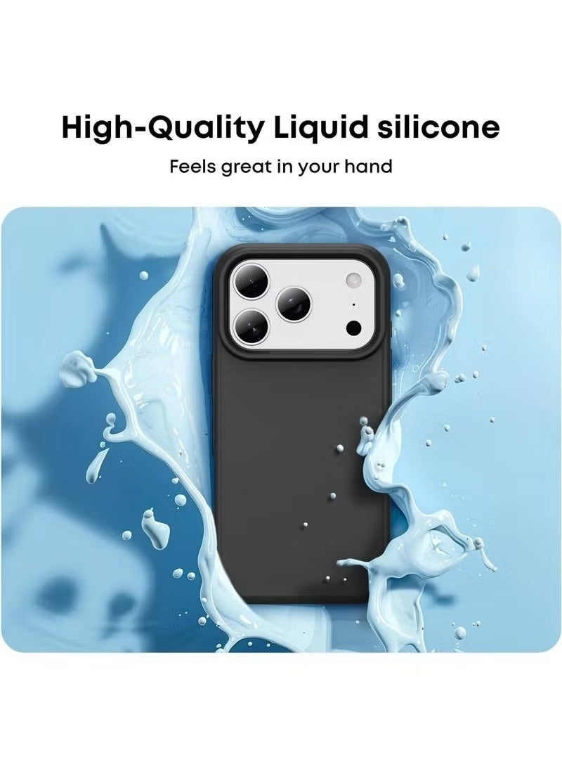 ELTRAZONE iPhone 17 Pro Soft Silicone Case | Slim Full-Body Shockproof Protective Cover | Anti-Scratch Flexible Silicone Back Case for iPhone 17 Pro - Image 3