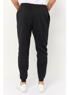 Reebok Men Sportswear Fit Running Sweatpants, Black  - Image 4
