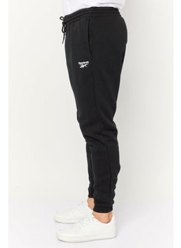 Reebok Men Sportswear Fit Running Sweatpants, Black  - Image 3