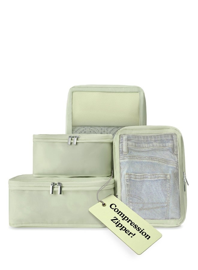 Vandel Space-Saving Compression Packing Cubes for Women, Men, Compressible Carry On Suit Case Organizer Luggage Packing Cubes for Travel Organizer Bags for Luggage and Backpacks, Suitcase Cube - Image 1