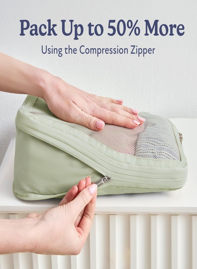 Vandel Space-Saving Compression Packing Cubes for Women, Men, Compressible Carry On Suit Case Organizer Luggage Packing Cubes for Travel Organizer Bags for Luggage and Backpacks, Suitcase Cube - Image 2