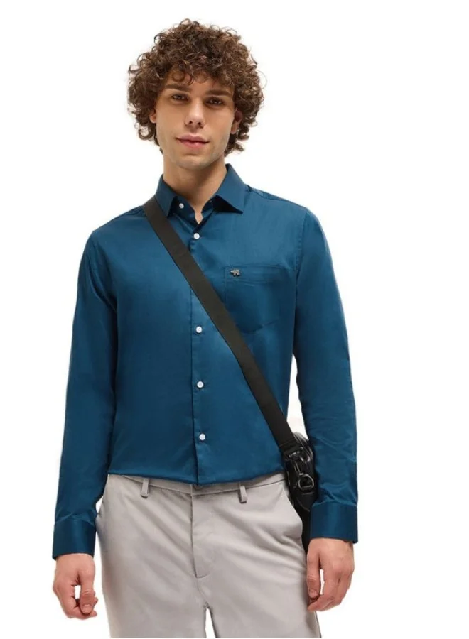 THE BEAR HOUSE Men's Shirt for Casual and Formal Wear | Classic Button-Down Style for Office, Daily Use, Travel, Events & All-Season Outfits | Versatile & Stylish Wardrobe Essential for Every Occasion