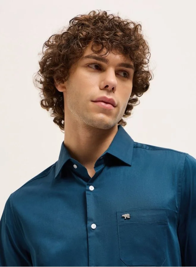 THE BEAR HOUSE Men's Shirt for Casual and Formal Wear | Classic Button-Down Style for Office, Daily Use, Travel, Events & All-Season Outfits | Versatile & Stylish Wardrobe Essential for Every Occasion