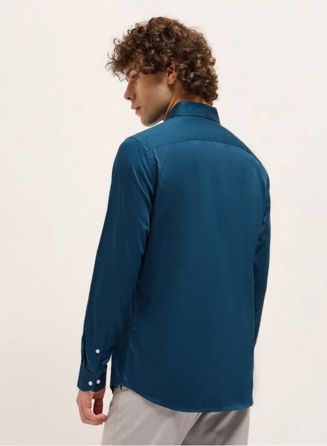 THE BEAR HOUSE Men's Shirt for Casual and Formal Wear | Classic Button-Down Style for Office, Daily Use, Travel, Events & All-Season Outfits | Versatile & Stylish Wardrobe Essential for Every Occasion