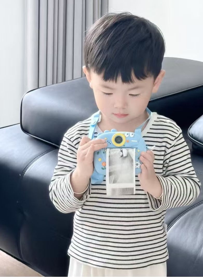Instant Print Kids Camera 48MP Dual Lens with 2.4" IPS Screen, 1080P HD Video, MP3 Player, Games, Voice Recorder, Selfie Mode, Smart Focus, Funny Frames, No-Ink Thermal Printing with 3 Paper Rolls, Rechargeable 1000mAh Battery, Expandable Memory up to 128GB – Perfect Gift for Children Ages 4-12 - Image 5