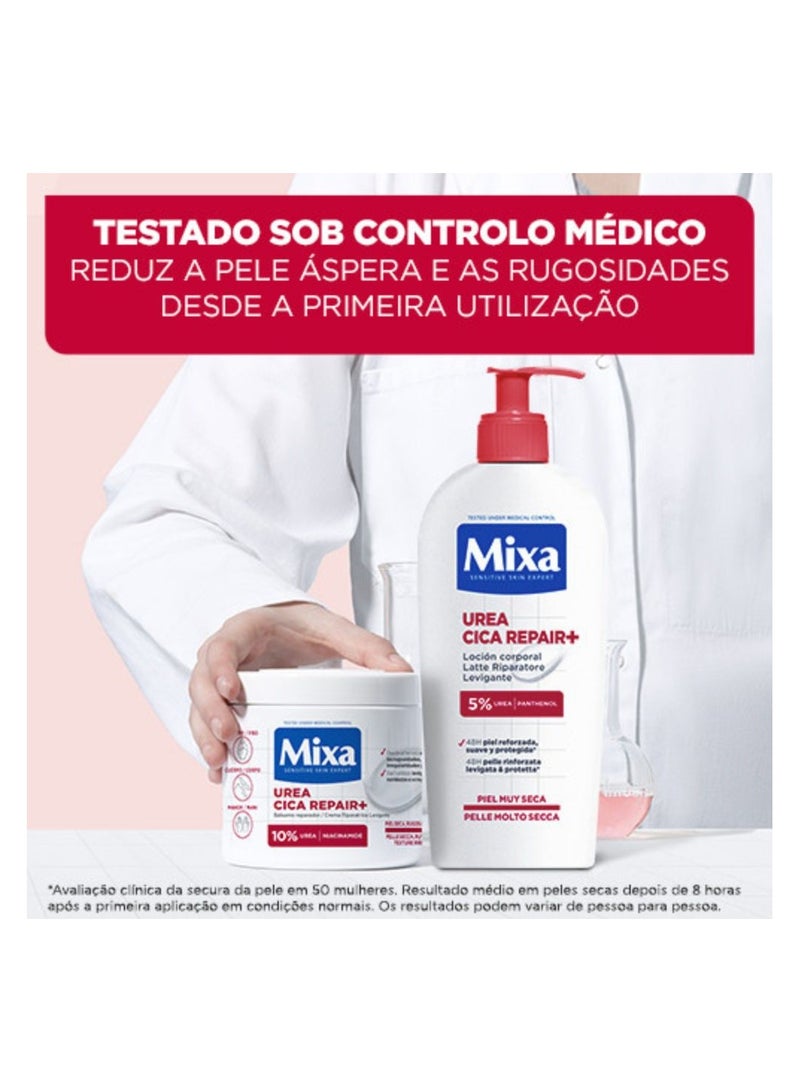 Mixa Urea Cica Repair+ Repairing Balm 10% Urea and Niacinamide 400ml - Image 2
