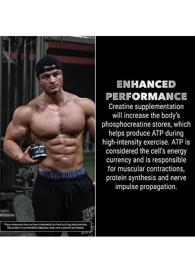 Gorilla Mind - Gorilla Mode Creatine Monohydrate Enhance Strength & Power 150g - Image 1
