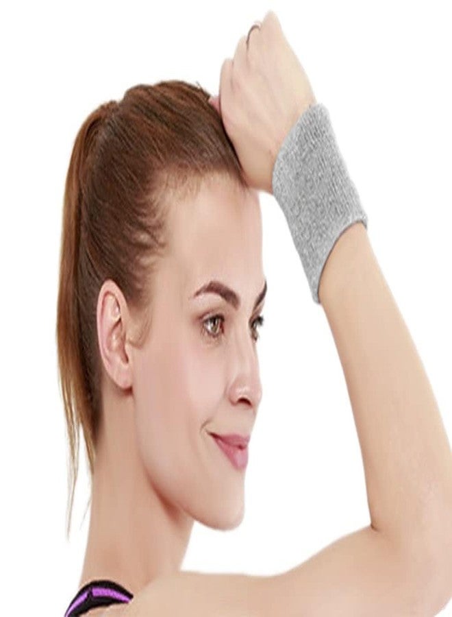Drauss Sweatband/Wrist Band/Wrist Support for Gym and Sports with Best Colour Combination - Image 2
