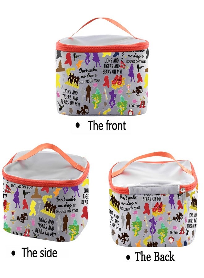 PXTIDY Makeup Bag Friends Gift Movie Character Cosmetic Organizer Bag Fans Gift - Image 3