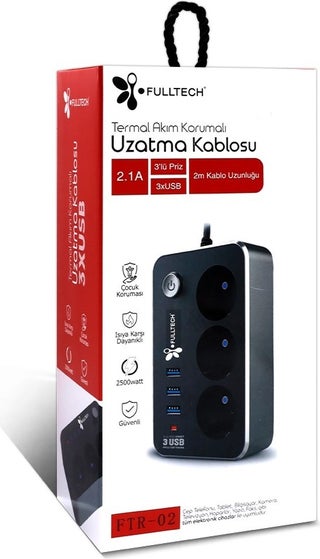 3 Way Socket USB Socket 2 Meter Cable Switched Thermal Current Protection - pzsku/ZBAF9B7246DB3C8555A91Z/45/_/1740652494/b857d55b-5b81-472d-ad65-a39d5b602647
