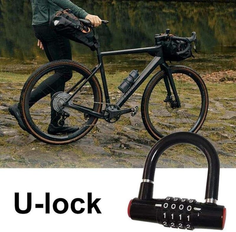 Waterproof Combination Bike Lock Anti Theft Padlock for Bicycle Motorcycle Backpack Travel Outdoor Use - Image 4