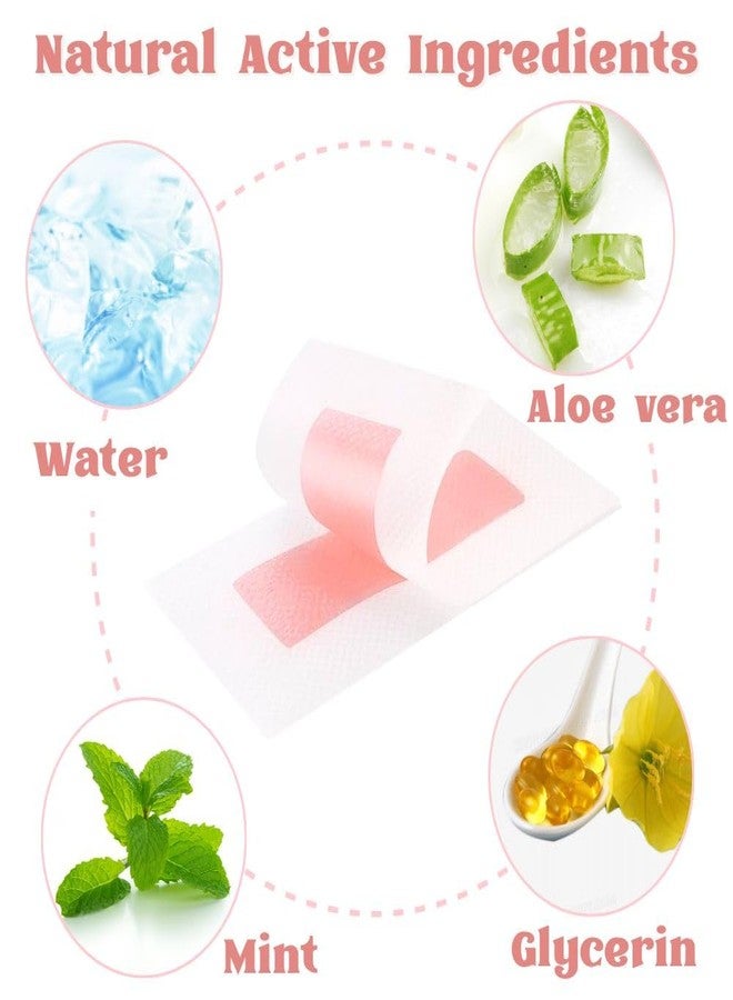 CVB Korean Formula Wax Strips for Women | 30 Body Hair Removal Strips | Removes Hair from the Root for Up to 28 Days | Includes Sweet Almond Oil Post-Wax Cloths & 3 Finish Wipes - Image 3