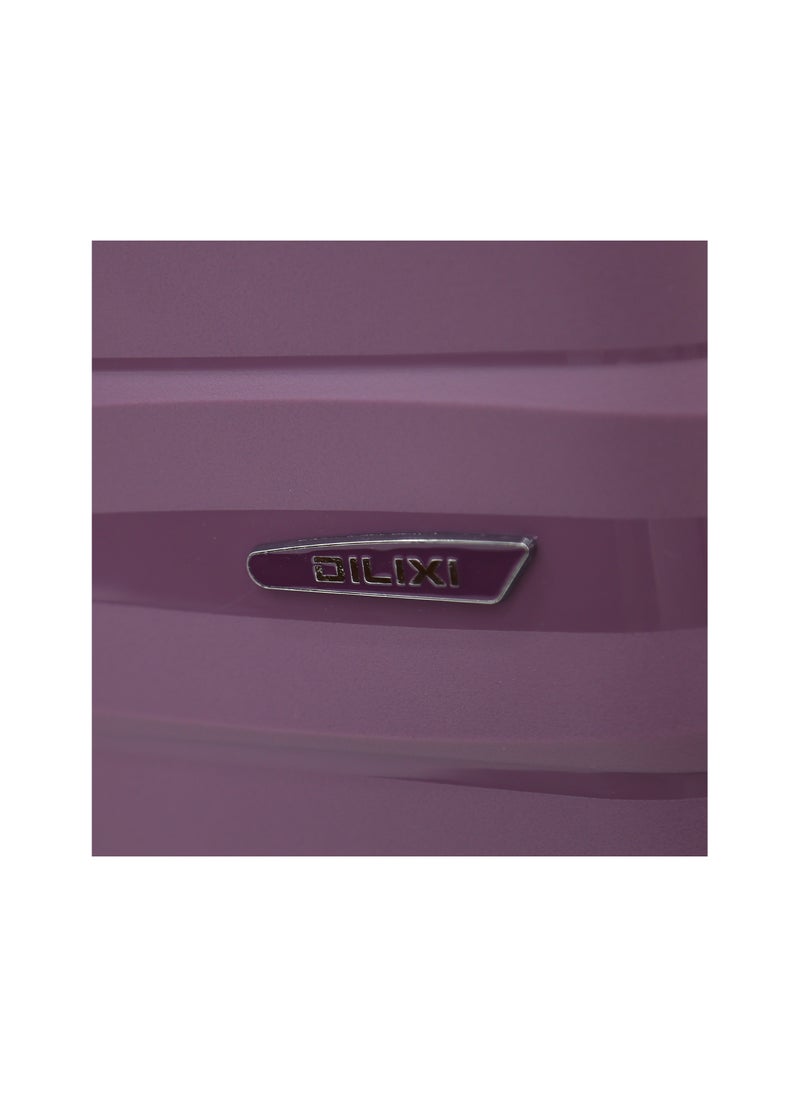 DILIXI Unbreakable Hardshell PP Luggage Set with 8 Wheels Thick Shell Multi Layer PP 5 Piece Set,Purple (BC-12",S-20",M-24",L-28",XL-32")  - Image 5