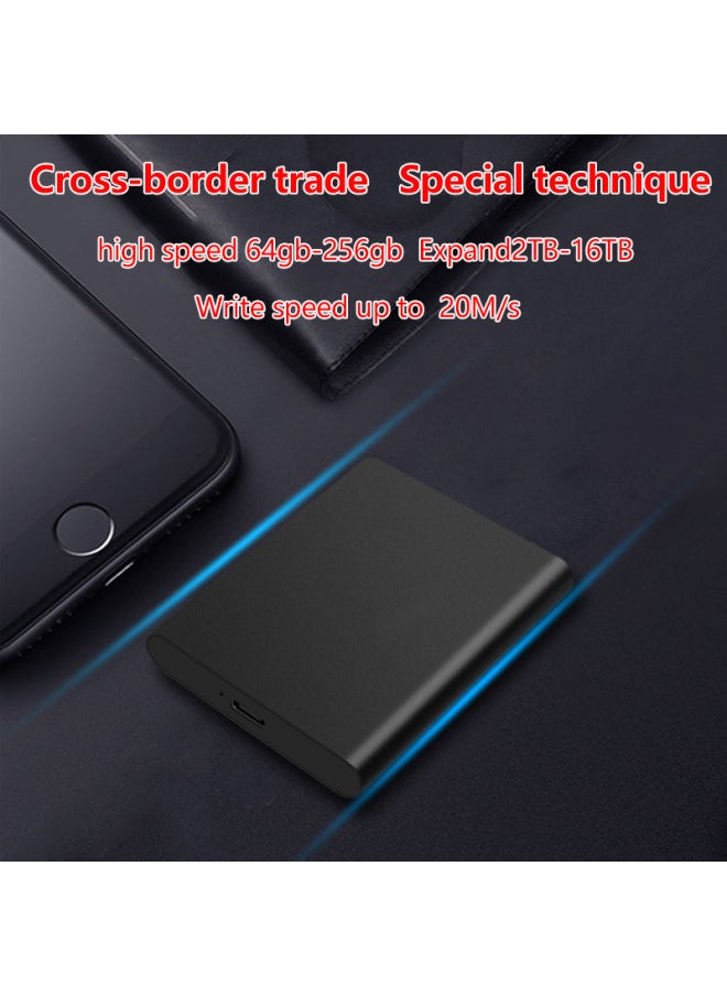 Generic Multi-functional Solid State Mobile Hard Drive 2tb High Speed External Phone Computer Expansion Usb Drive-Capacity:2tb (64g Expansion) Empty Disk-Interface:3.0 Red S7  - Image 4