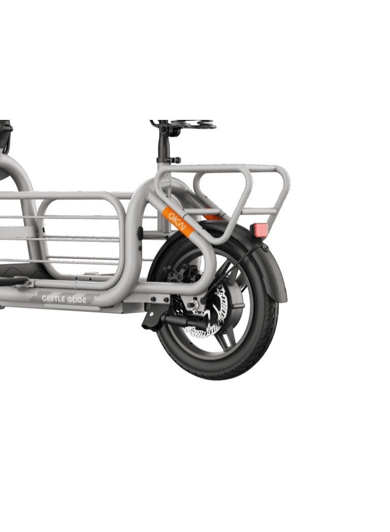 OKAI Ceetle Glide EA20 Seated Electric Scooter Bike, 700W Peak Motor, 32 km/h Top Speed, 60 km Range - Image 2