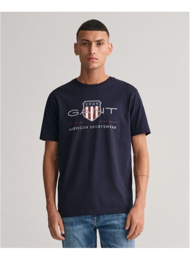 GANT - Gant Archive Shield T-Shirt - Image 1