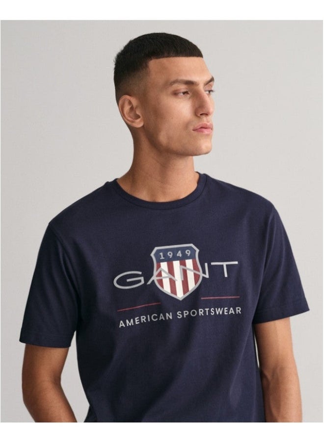 GANT - Gant Archive Shield T-Shirt - Image 1