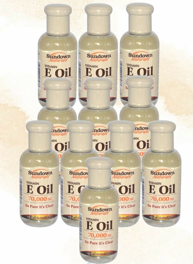Sundown 11 pieces Moisturizing Vitamin E Oil 75ml - Image 1