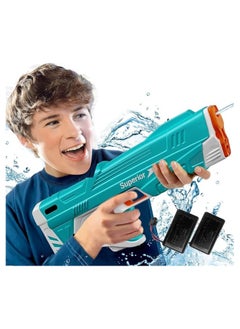 Generic 💦 Electric Water Gun for Kids – Automatic Water Absorption Soaker – Long Range 10M – Includes 2 Rechargeable Batteries – Outdoor Summer Pool Toy  - Image 1