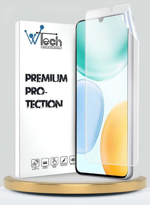 Honor X5c Plus 4G 2025 Premium Hydrogel Film Thin and Flexible Screen Protector (MSHFMN) - Clear