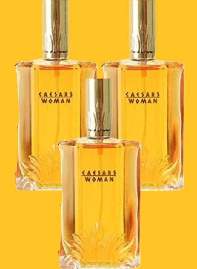سيزارز 3 قطع عطر سيزار للنساء 100 مل - Image 1