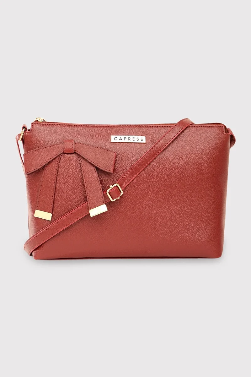 CAPRESE ALEXANDRIA TOTE LARGE MAROON