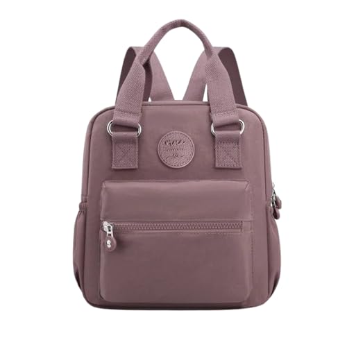 MOCA Stylish Large Capacity Backpack Bags for Women & Girls - Waterproof, Casual, Multi-Compartment Backpack - Travel, College, Office Use Bag for Girls (Mauve) - Image 1