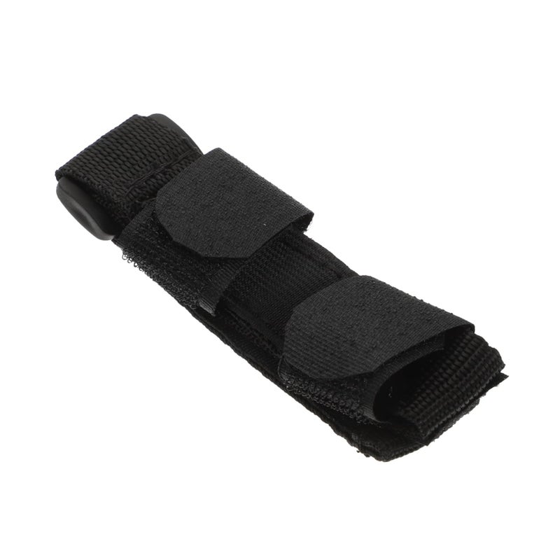 Ergonomic Multi Function Fixing Strap For Eating Utensils Toothbrush Elderly Disabled Use Black - Image 2