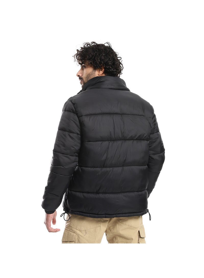 بافون جاكيت وتربروف رجالي اسود - Image 2